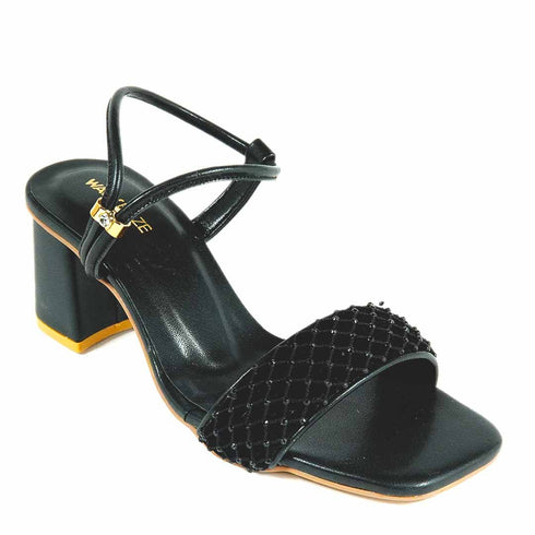 Women Formal Block Heel - 62911S - Block Heel - Walkeaze